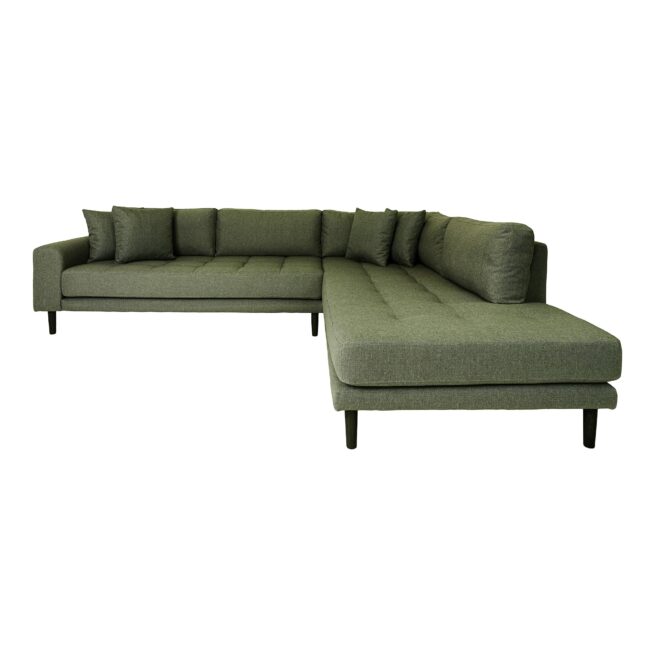 Lido Kampinė sofa su atviru galu