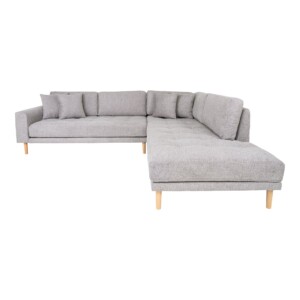 Lido Kampinė sofa atviru galu