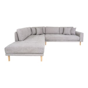 Lido Kampinė sofa atviru galu