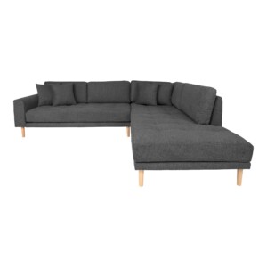 Lido Kampinė sofa atviru galu