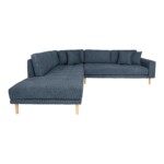 Lido Kampinė sofa atviru galu