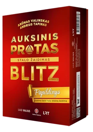 Auksinis protas. BLITZ: papildinys